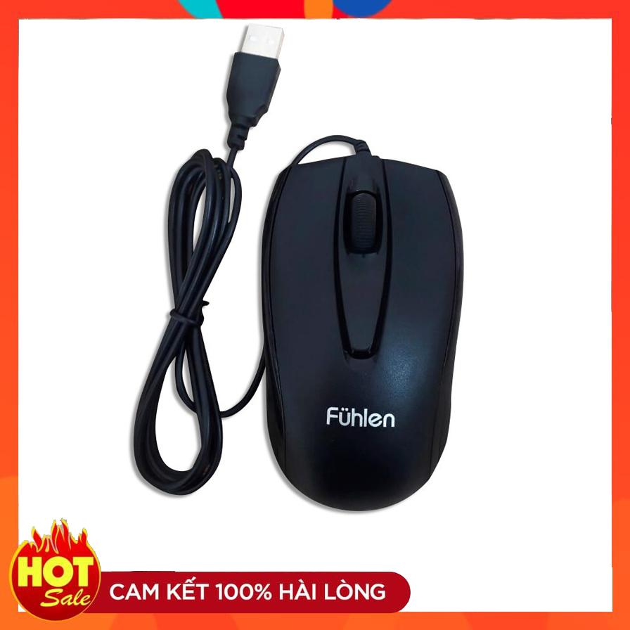 Chuột có dây Fuhlen L102 - Tem Ninza BH 2 năm