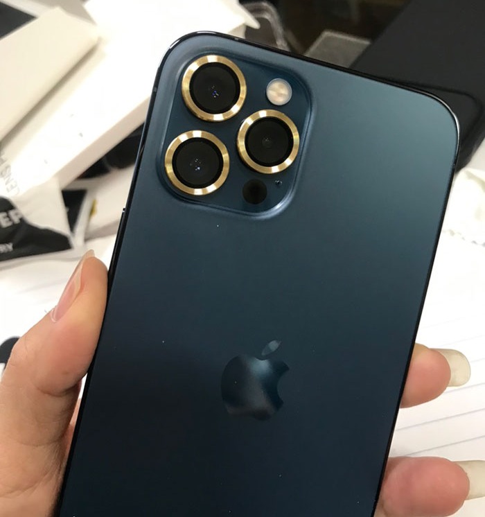 Bộ 3 dán bảo vệ camera iPhone 14 Pro Max dán từng mắt camera - đủ màu