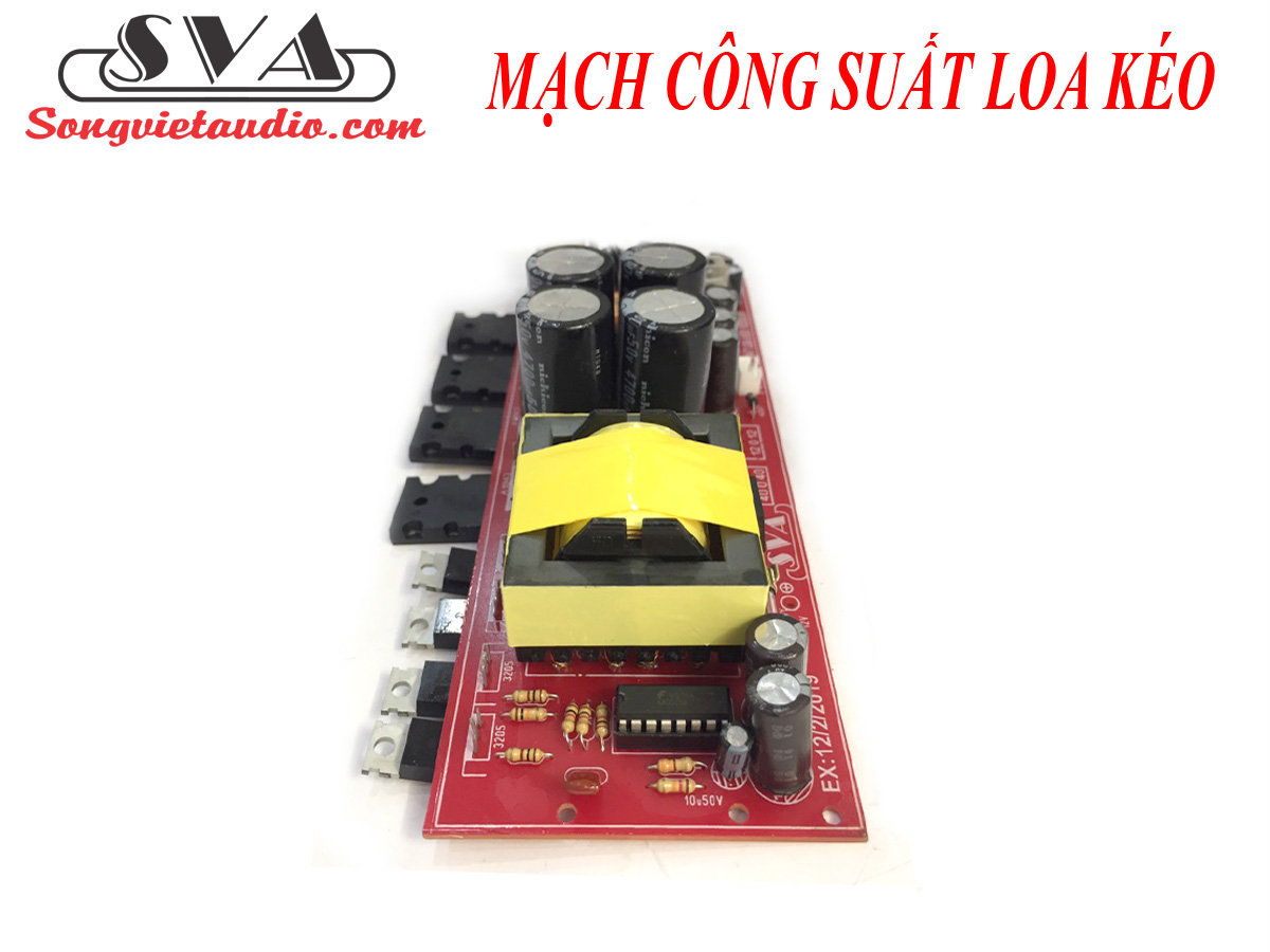 MẠCH CÔNG SUẤT LOA KÉO 4 FET 4 SÒ PS500