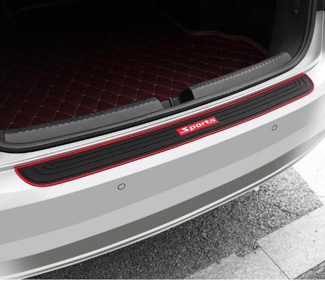 Miếng dán chống trầy xước cốp xe logo Sport