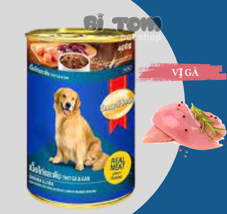 PATE CHO CHÓ SMARTHEART LON 400GR