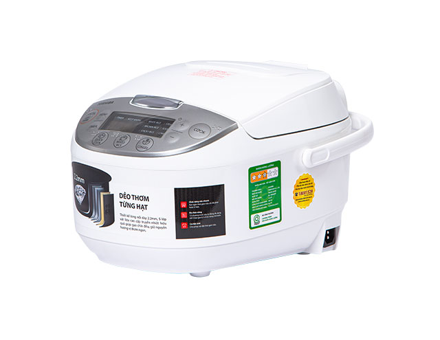 Nồi cơm điện tử toshiba rc-10dh2pv 1 lít - hàng chính hãng