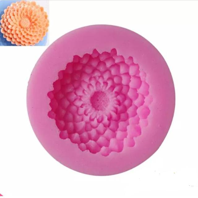 Khuôn silicon 4D làm rau câu làm bánh 4d hoa cúc nhí