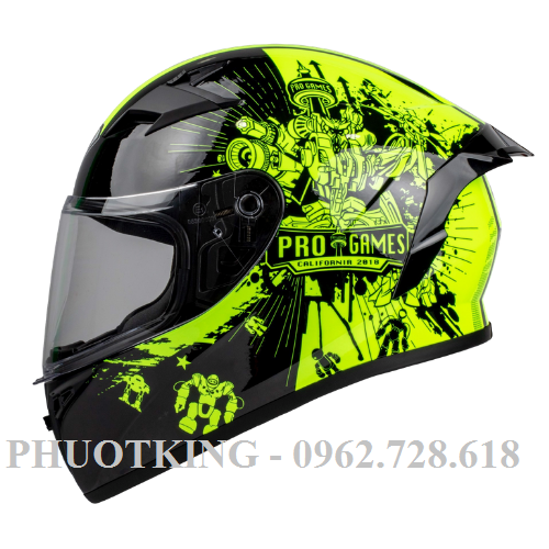 [Đủ màu - TĂNG GĂNG 100k] Mũ bảo hiểm Fullface Yohe 978 Plus