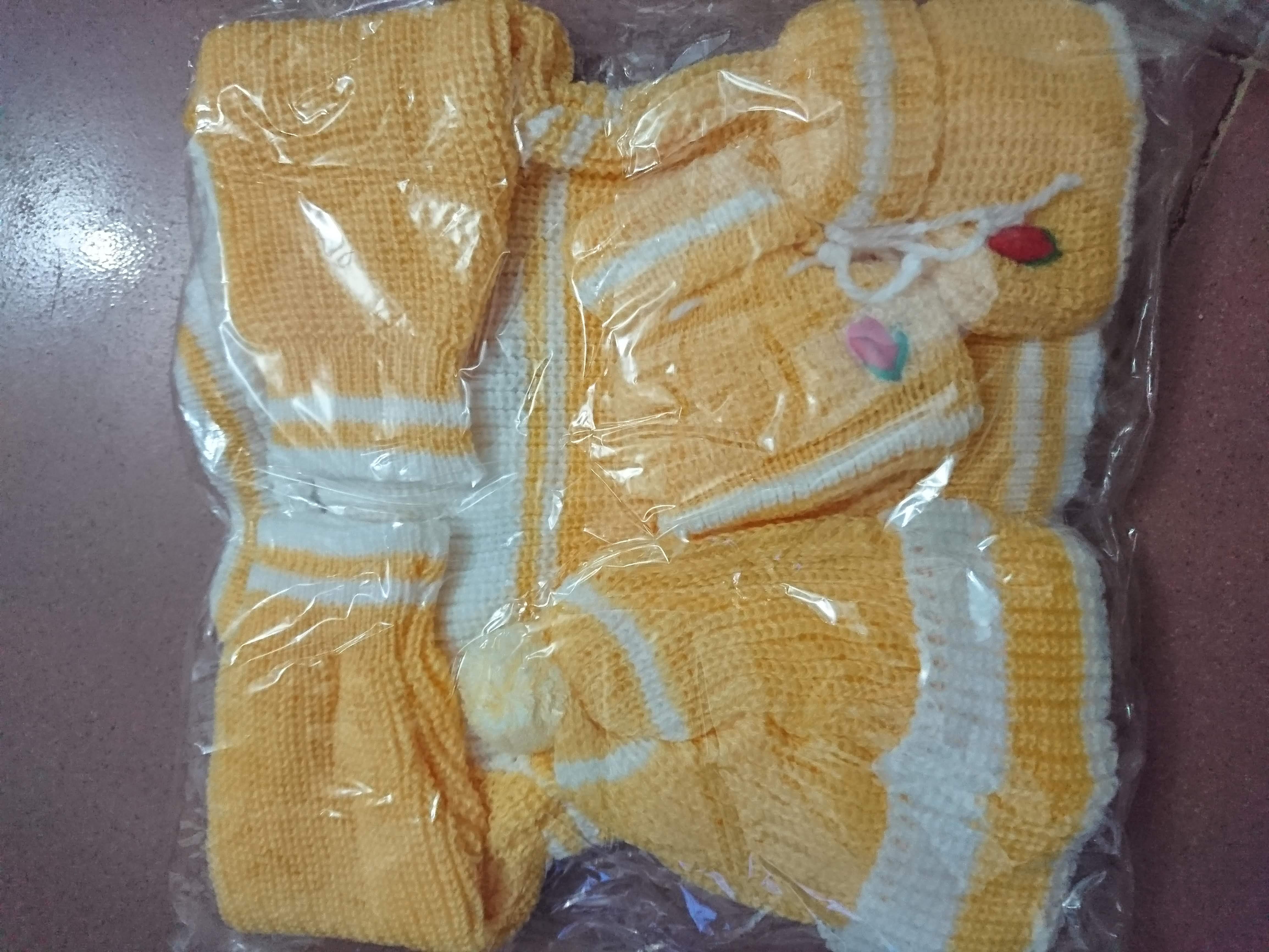 [HCM]Set áo len nón sơ sinh