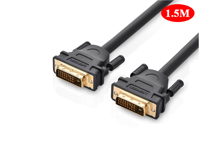 Cáp DVI 24+1 2 Đầu Đực Dài 1.5M UGREEN 11606 - 11606