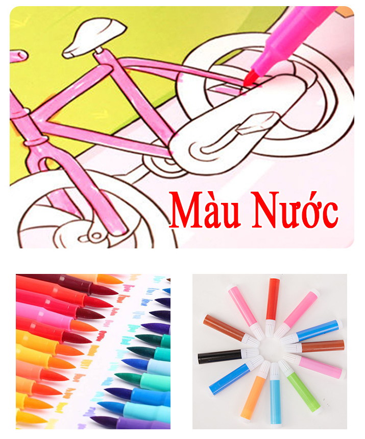 Hộp bút màu cho bé 42 chi tiết