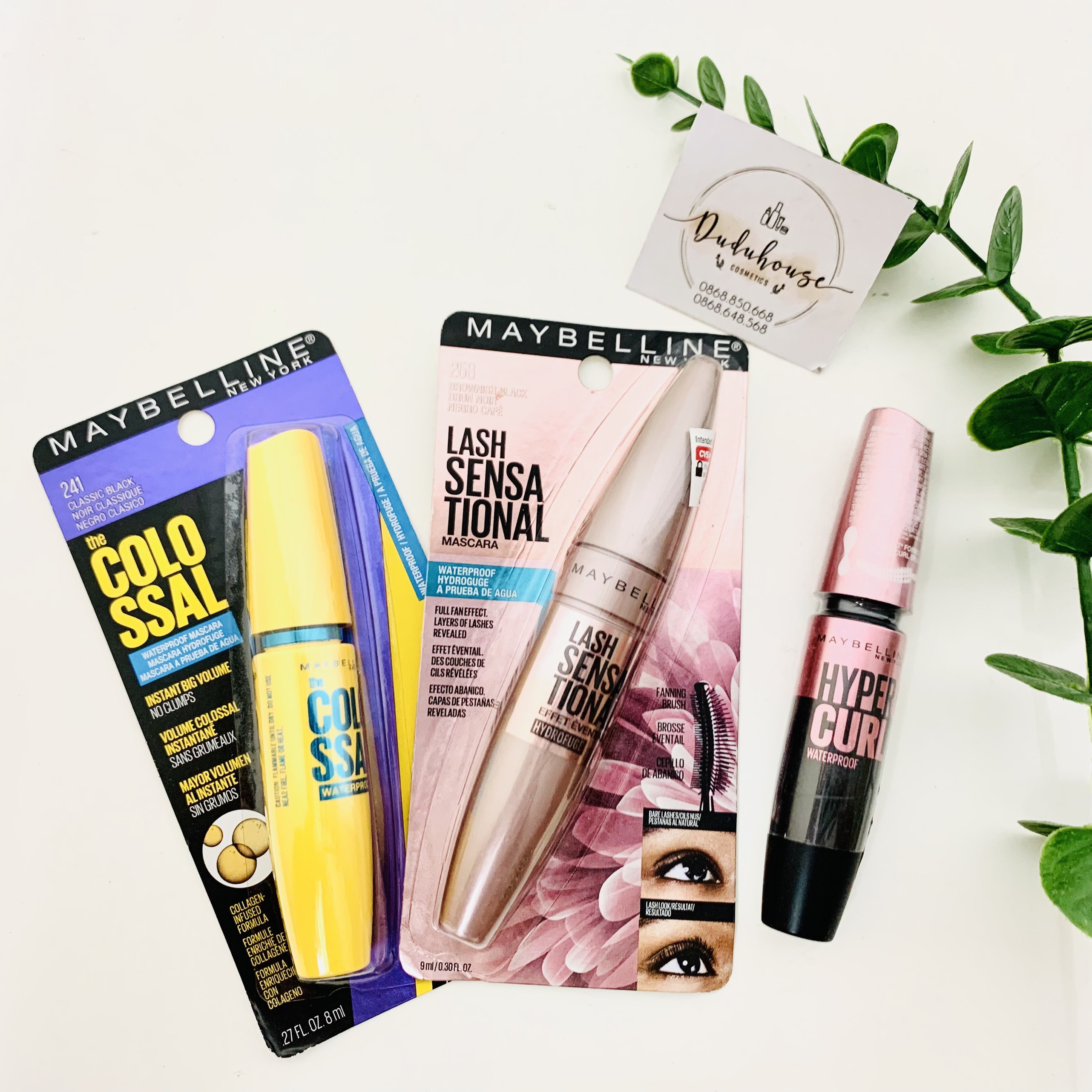Mascara làm dày và cong Lash Sensa hàng Mỹ