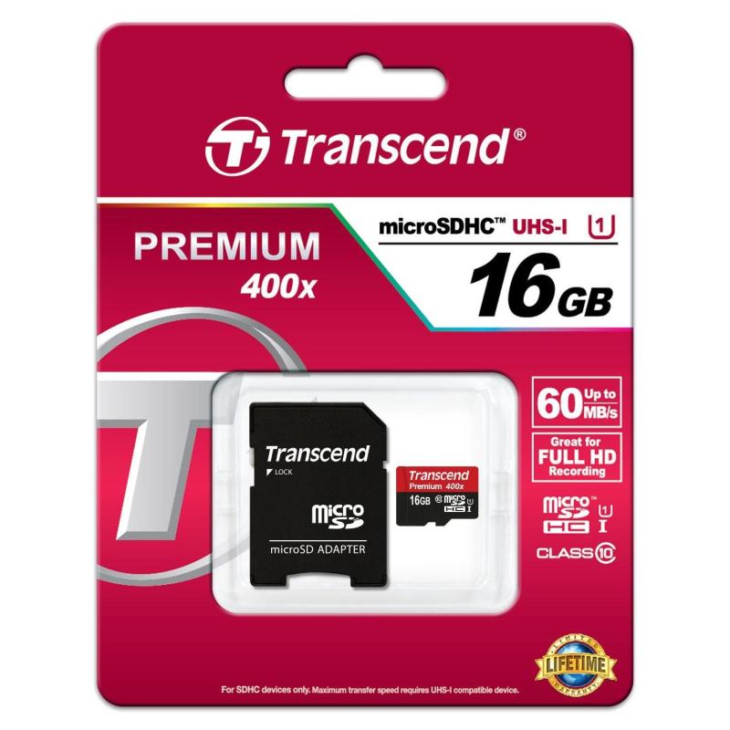 Khuyến mãiThẻ nhớ microSDHC Transcend 16GB Premium
