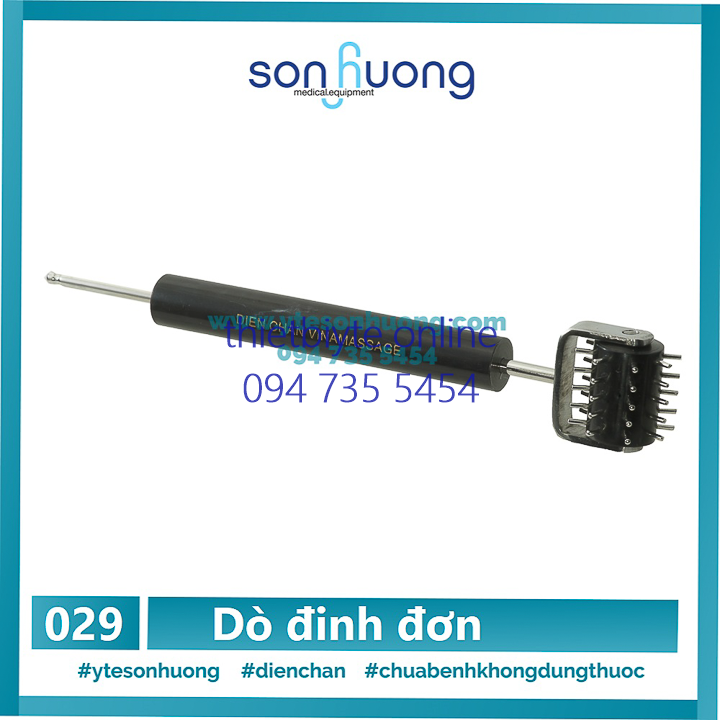 Dụng cụ diện chẩn - Thanh dò gai (đinh) đơn diện chẩn