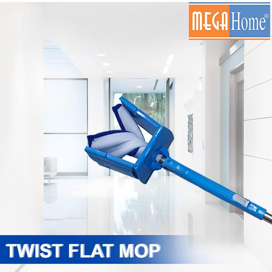 Cây Lau Nhà Tự Vắt Twist Flat Mop