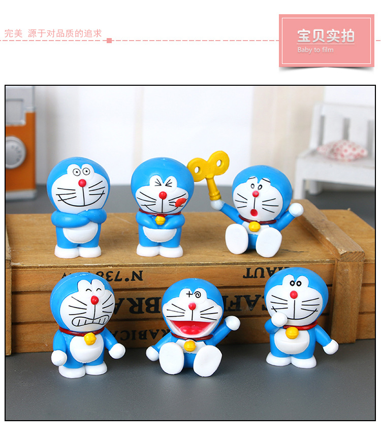 Set 6 mô hình Doraemon siêu cute-Mẫu 7