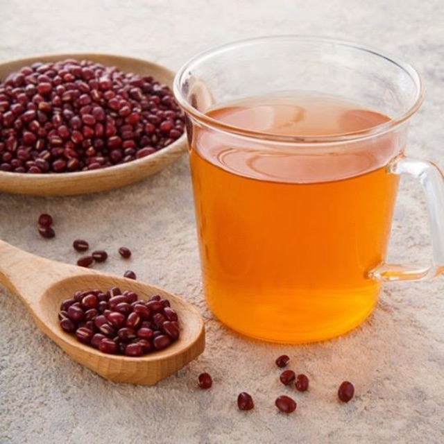 500g  trà đậu đỏ rang tay giảm cân hiệu quả