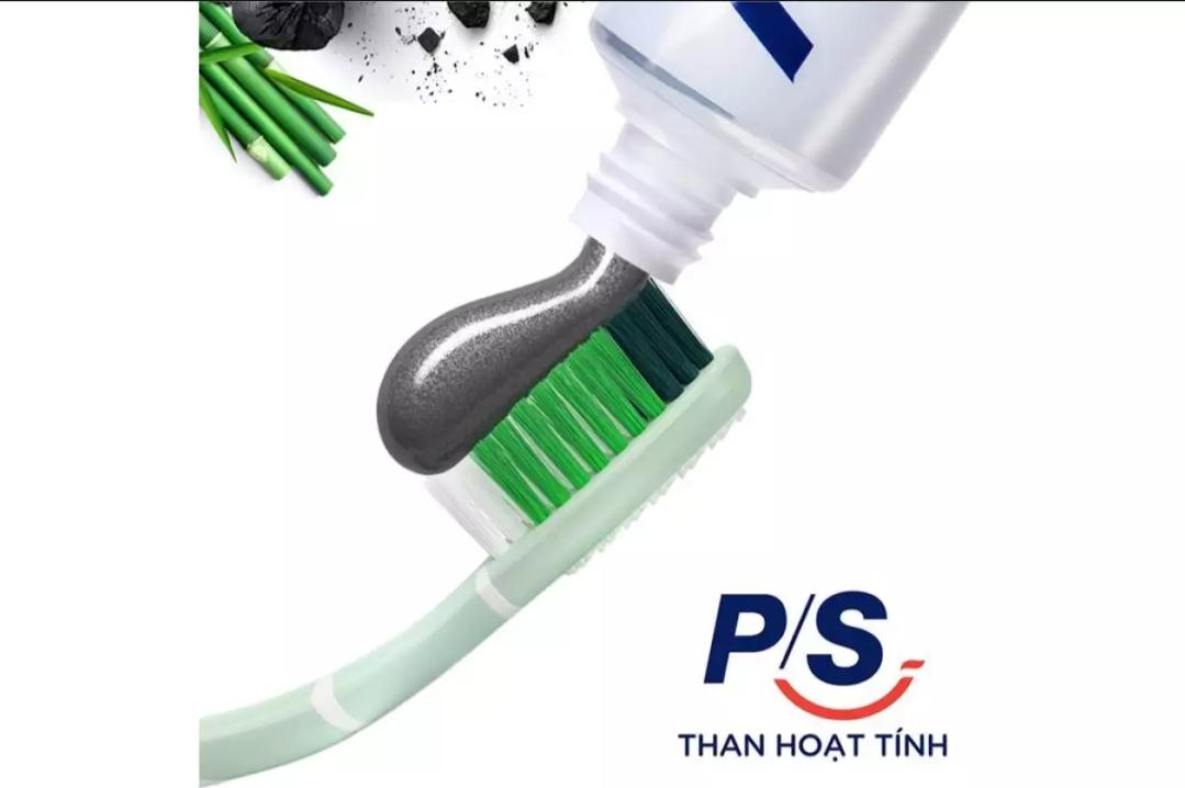 [HCM]kem đánh răng p/s 123 than hoạt tính 180gr