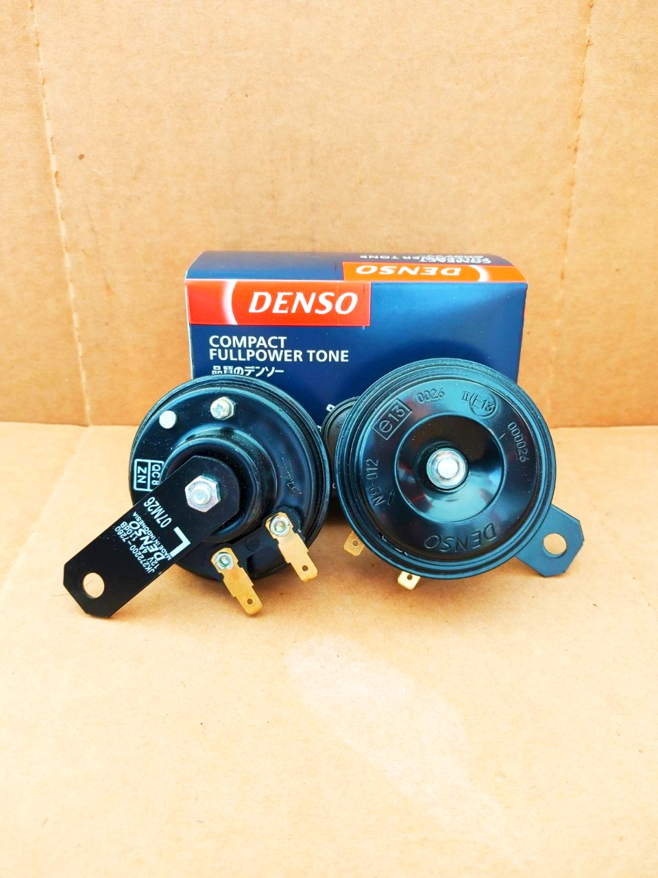 [SALE9.9] Bộ Còi Dĩa Denso 12V - Dành cho xe du lịch