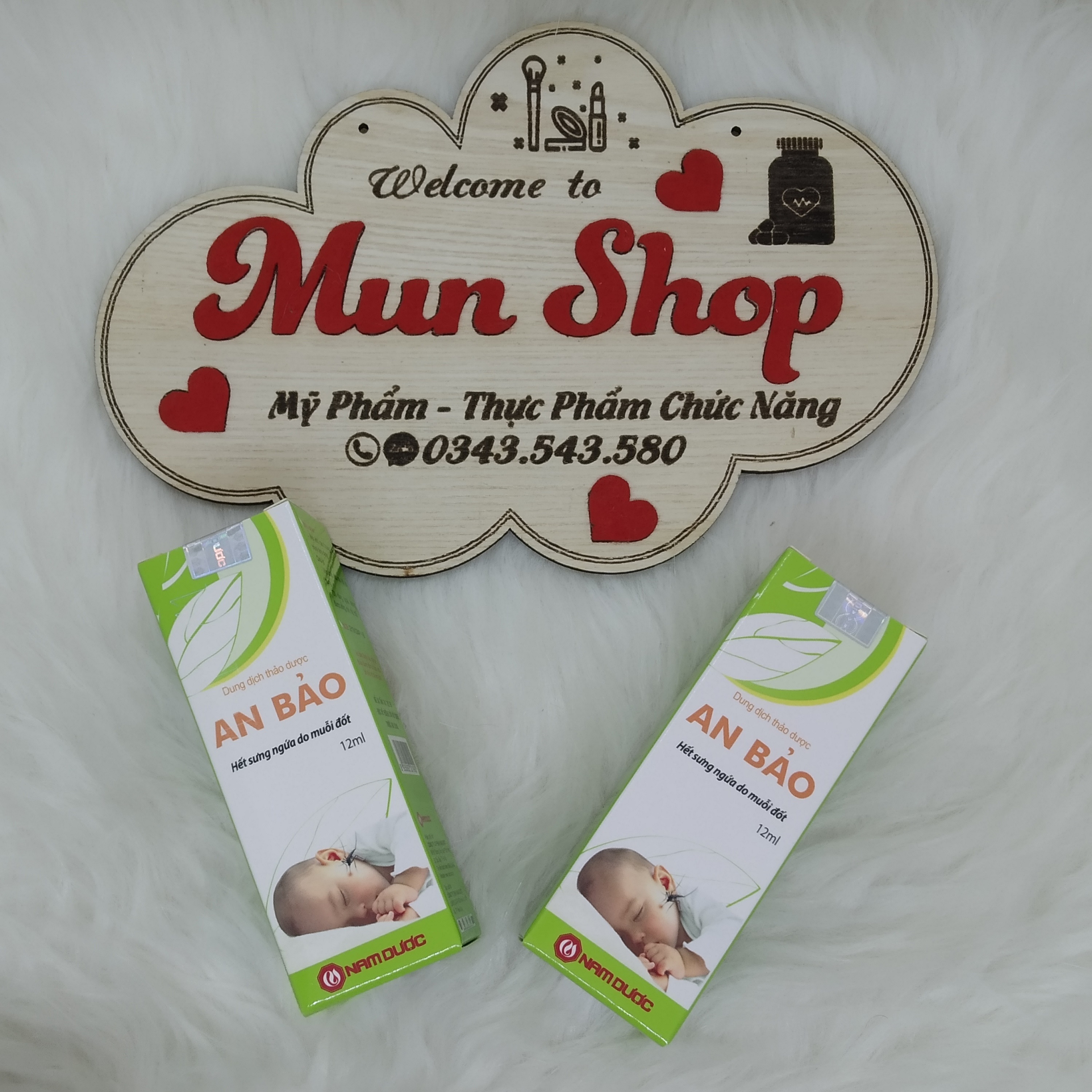 Dung dịch thảo dược bôi muỗi đốt AN BẢO (12ml)