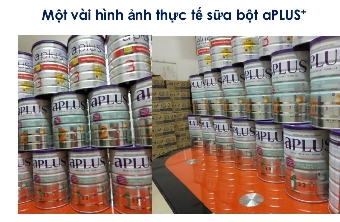 Sữa aPLUS số 2 (900g), dành cho trẻ nhỏ từ 6-12 tháng tuổi