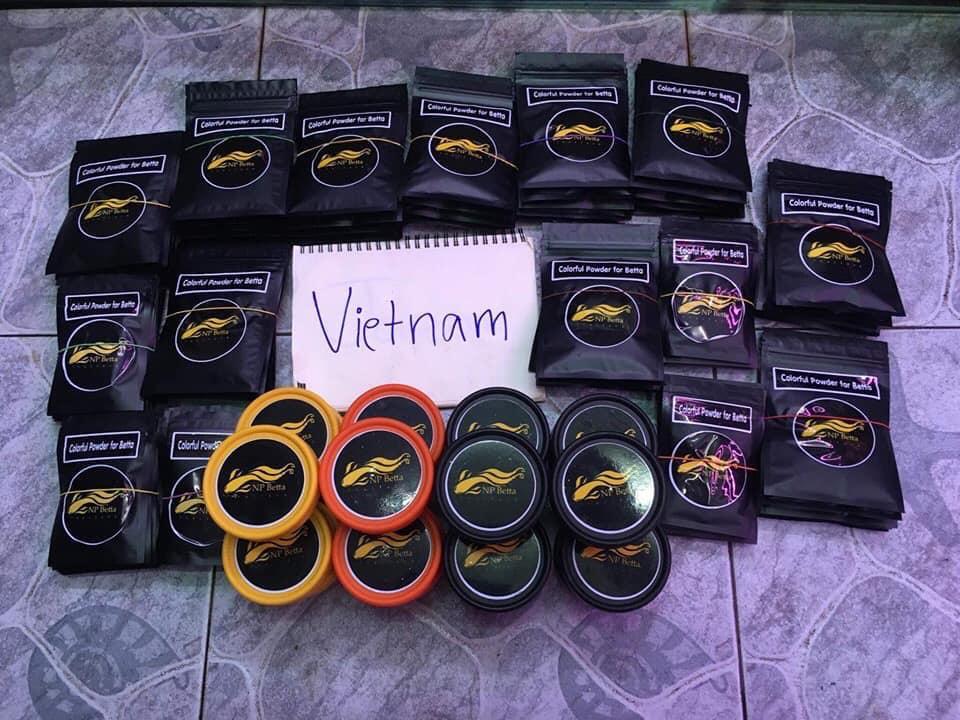 [HCM]Colorful Powder 10g - Bột dưỡng cá Betta Thái Lan