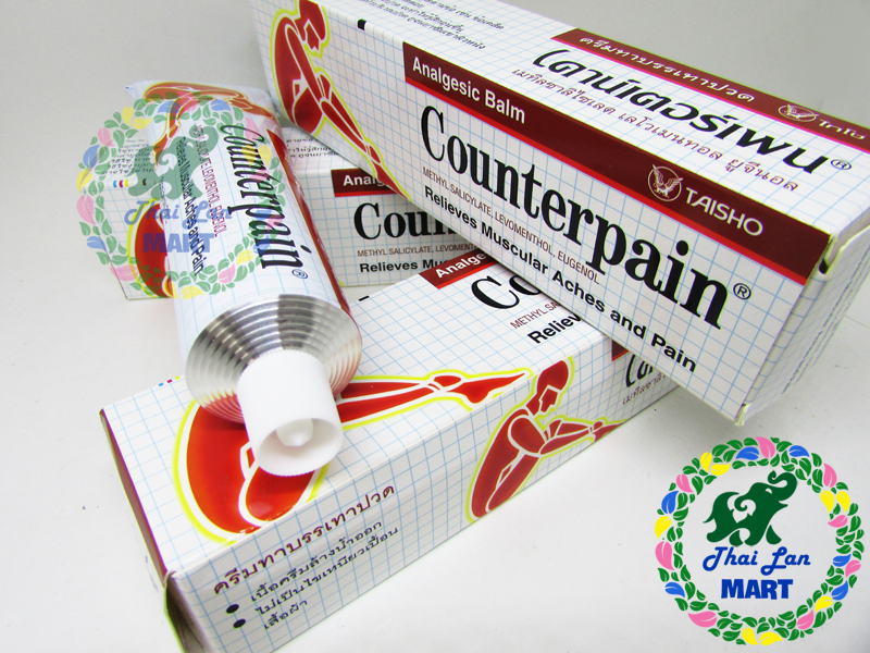 [HCM]Counterpain đỏ giảm đau nhức chính hãng thái lan 120 gam nhập khẩu