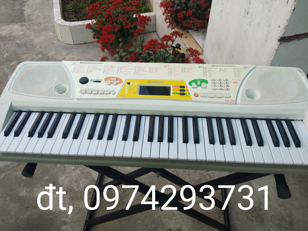 đàn học sinh yamaha ez-j15-j14.phím sáng