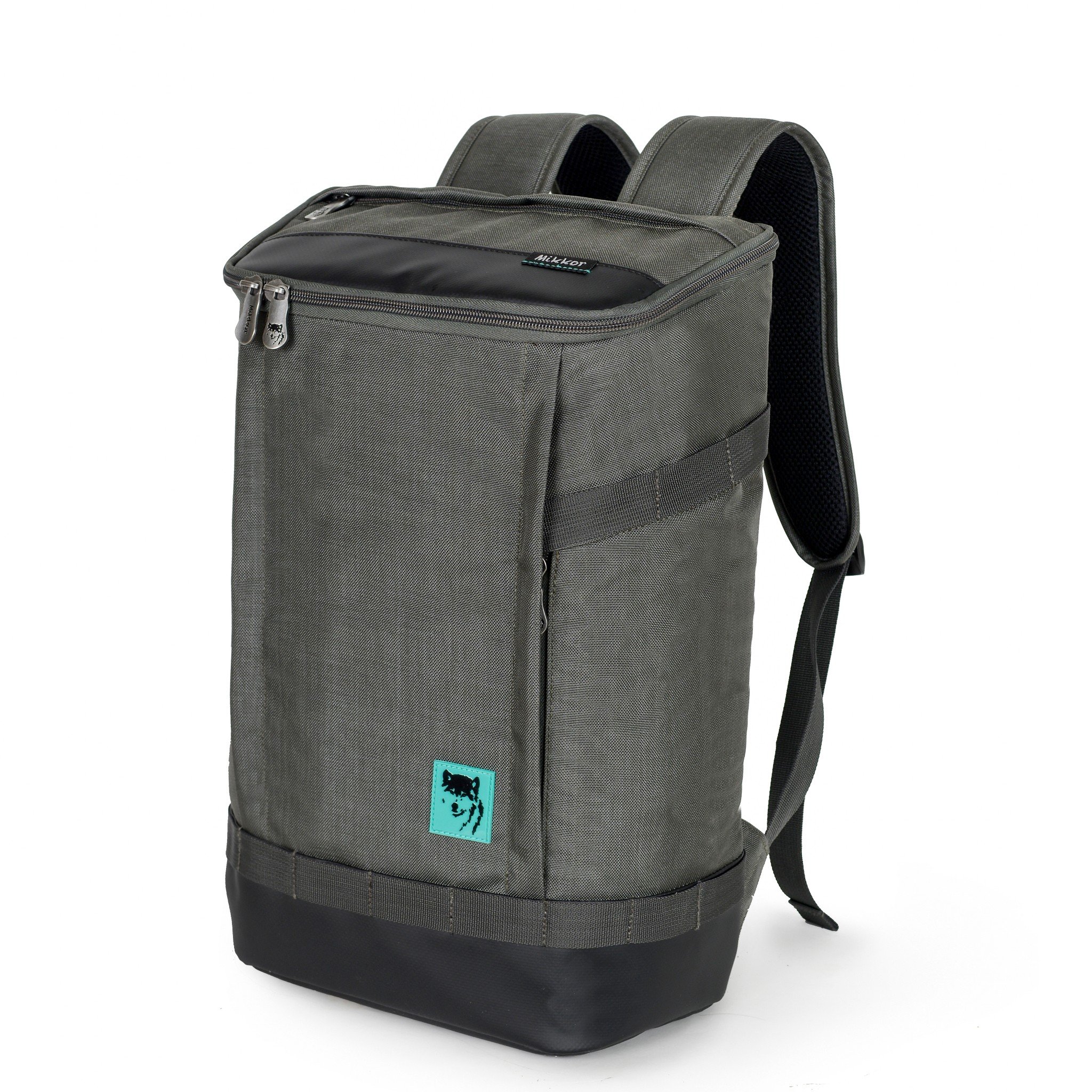 [TẶNG KÈM VỚ] Balo Laptop Cao Cấp Mikkor The Irvin Backpack – Dark mouse grey