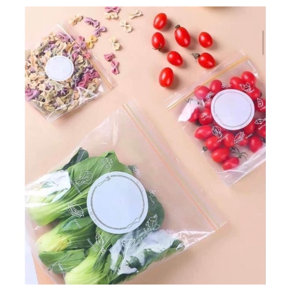 Set 3 hộp túi zip đựng thực phẩm có khoá