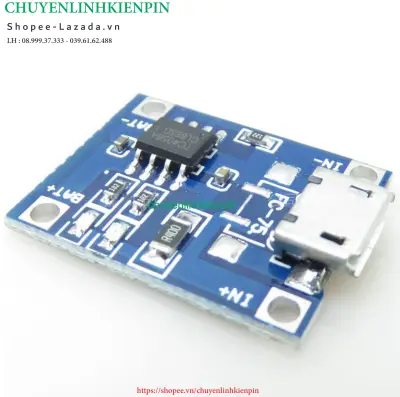 [HCM]Mạch Sạc Pin TP4056 1A Micro cổng sạc Micro USB ( BL64 134 )