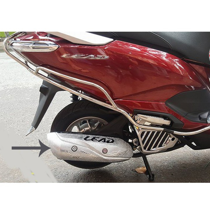 Che pô gang xe Lead 125cc 2013-2016 & 2017-2021 (Ốp bô hợp kim đúc)