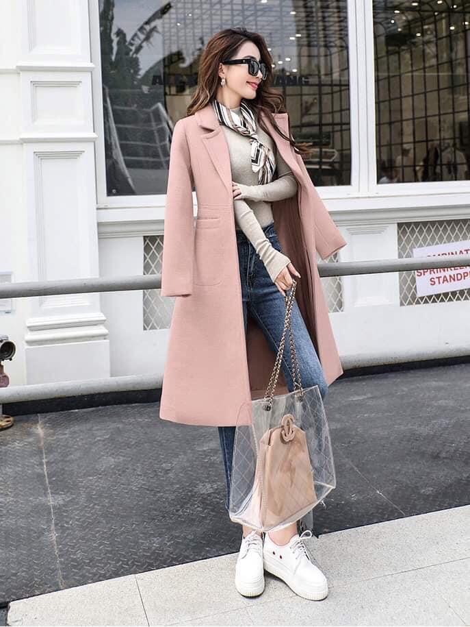 ÁO KHOÁC DẠ DÁNG DÀI CAO CẤP
