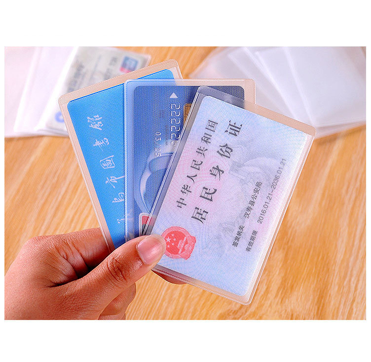 Combo 5 túi đựng card visit, thẻ atm, cccd (trong suốt)