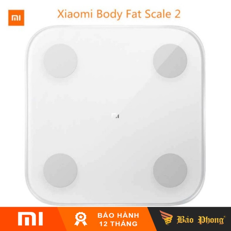 Cân điện tử thông minh XIAOMI Mi Body Fat Weigt Tester 2 cao cấp