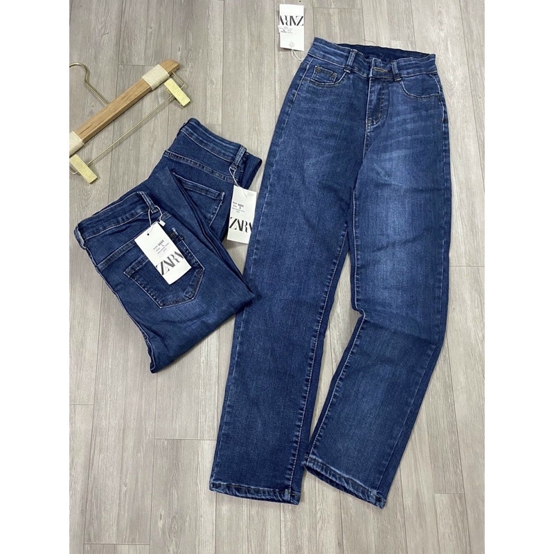 Quần jeans ống đứng mã mới mã quần 145a