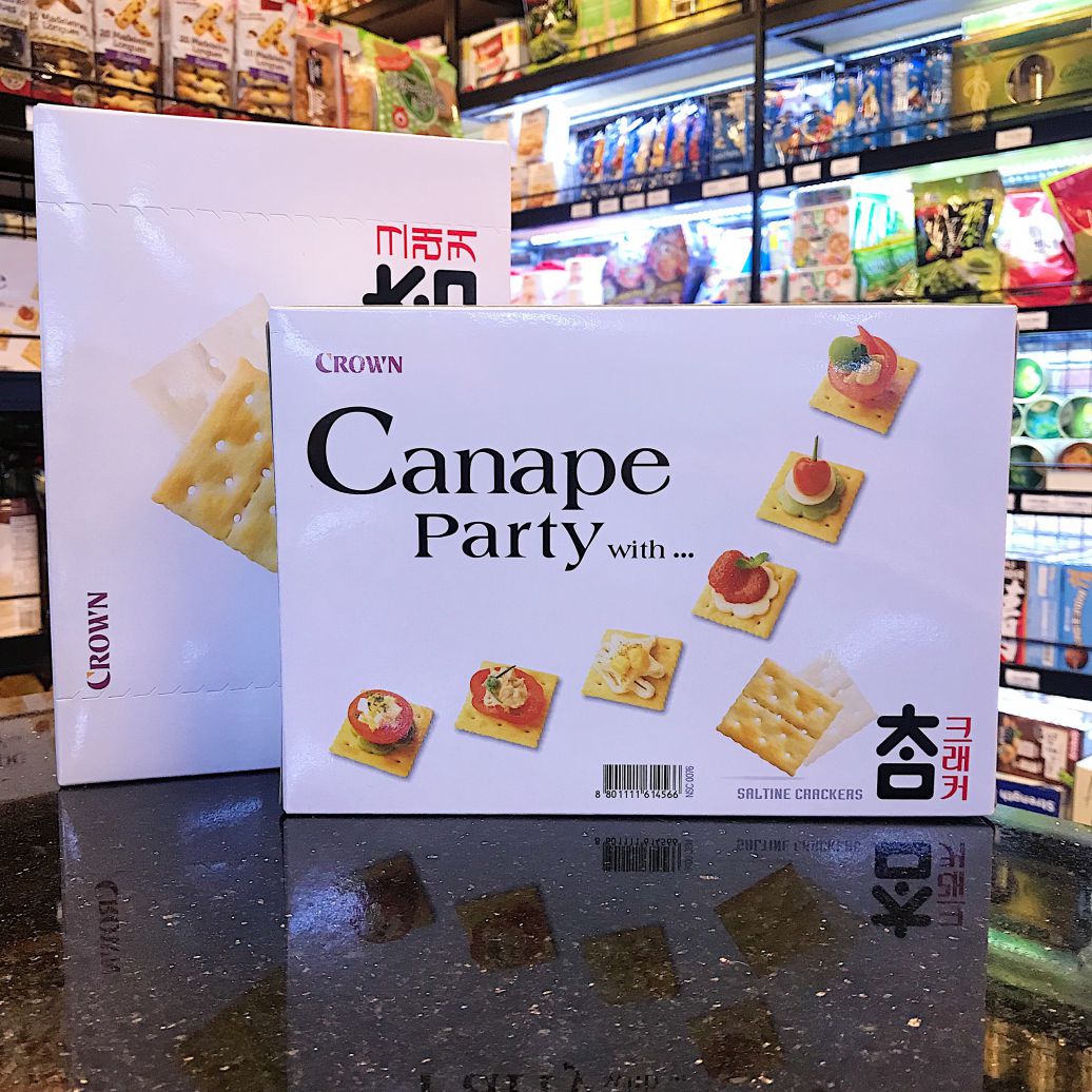 BÁNH QUY MẶN CROWN HÀN QUỐC 280G