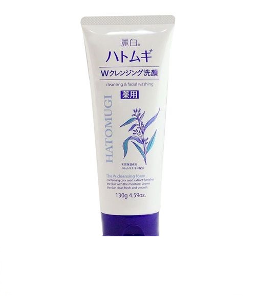 Japanese Hatomugi Skin Whitening Facial Cleanser