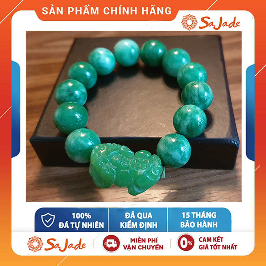 Vòng tay tỳ hưu cẩm thạch