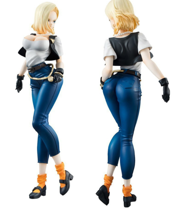 [HCM]Mô hình nhân vật Android 18 Dragon Ball Sexy 20cm