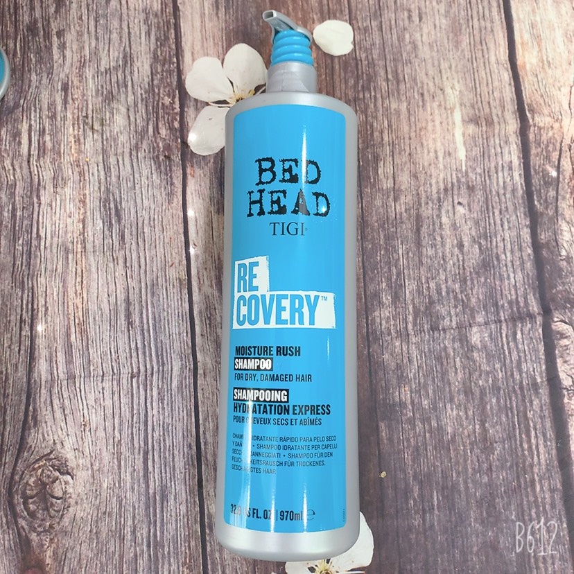 Dầu gội phục hồi sinh lực Tigi Bed head Recovery level 2 màu xanh 970ml