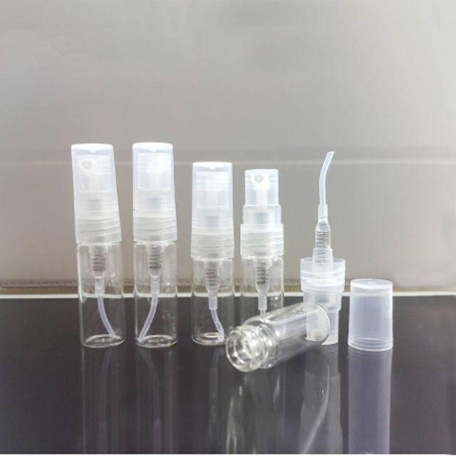 10 LỌ NHỰA XỊT NƯỚC HOA MINI 3ML