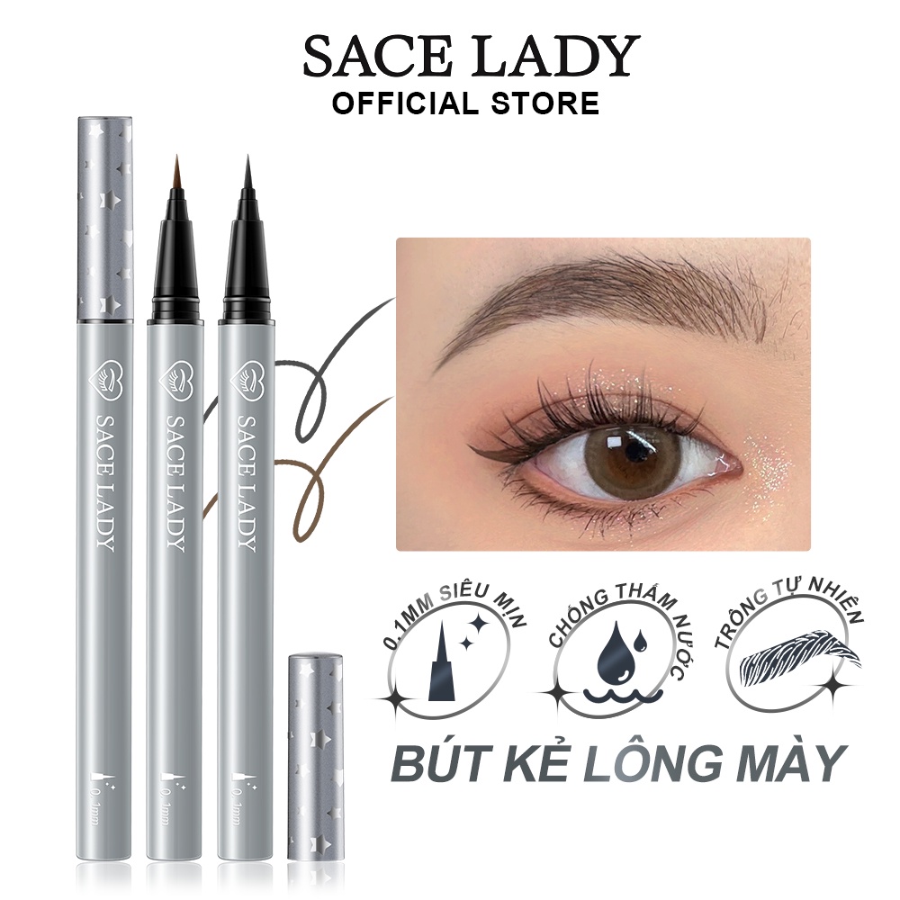 Bút kẻ lông mày sace lady, bút nước kẻ lông mày, bút chì kẻ mày, bút kẻ mày nước, kẻ mày sl357