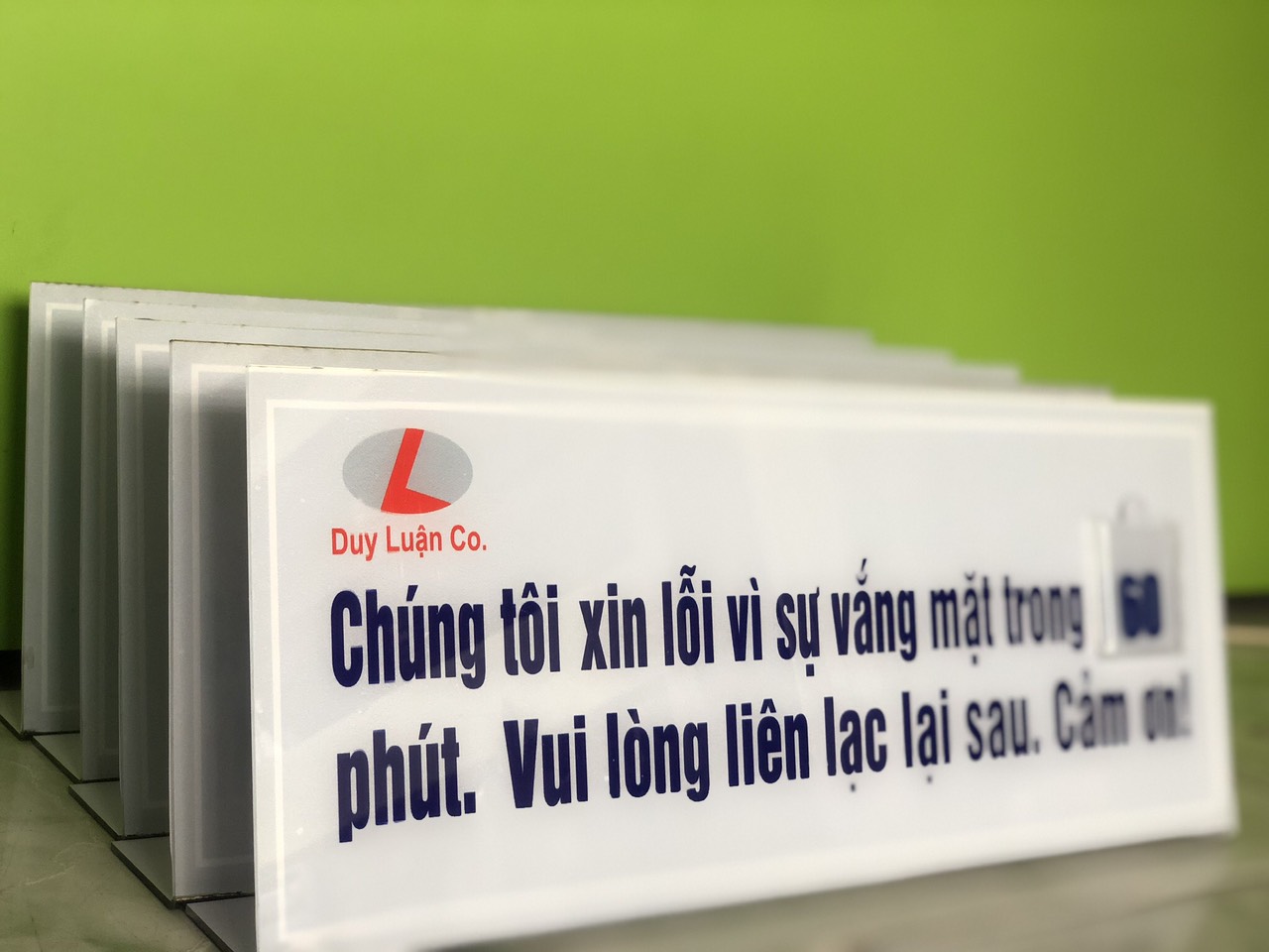 [HCM]Bảng mica công ty - bảng số nhà
