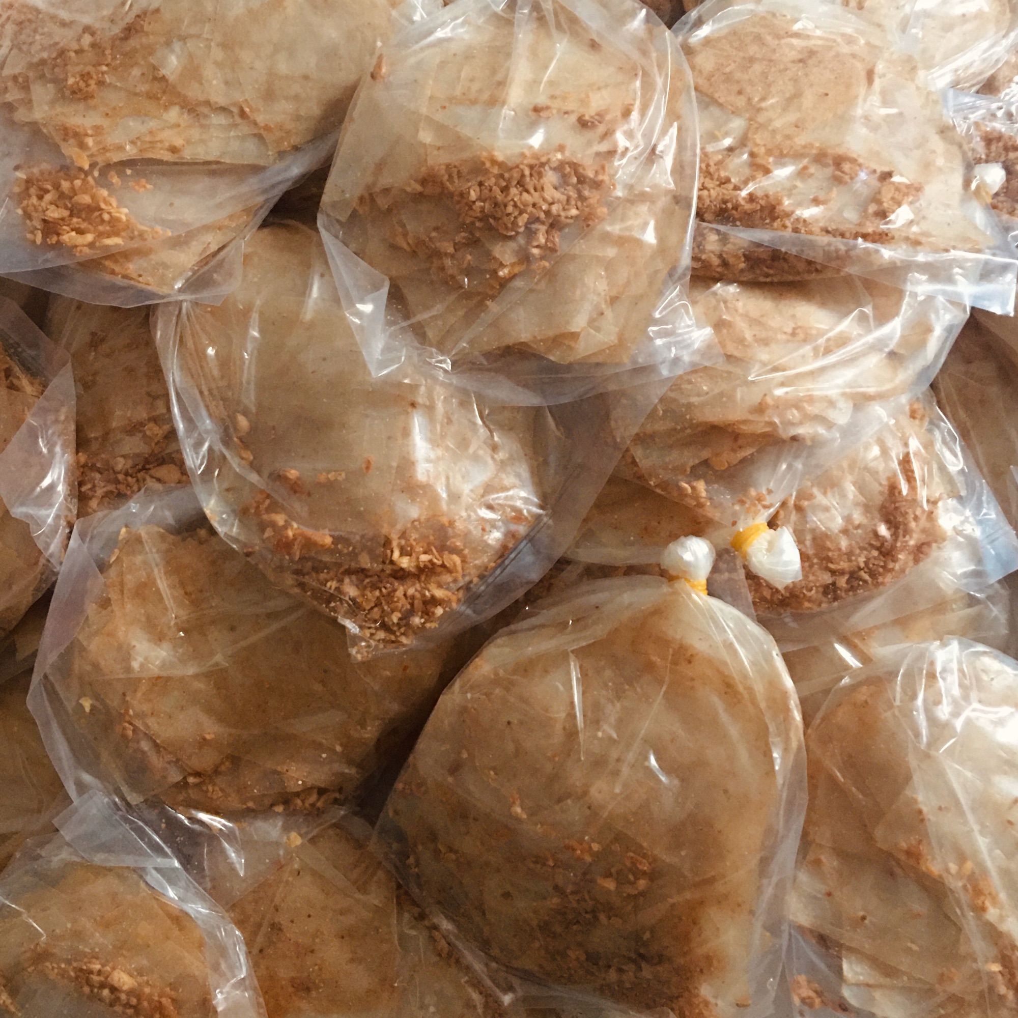 Combo 5 bịch bánh tráng muối tỏi