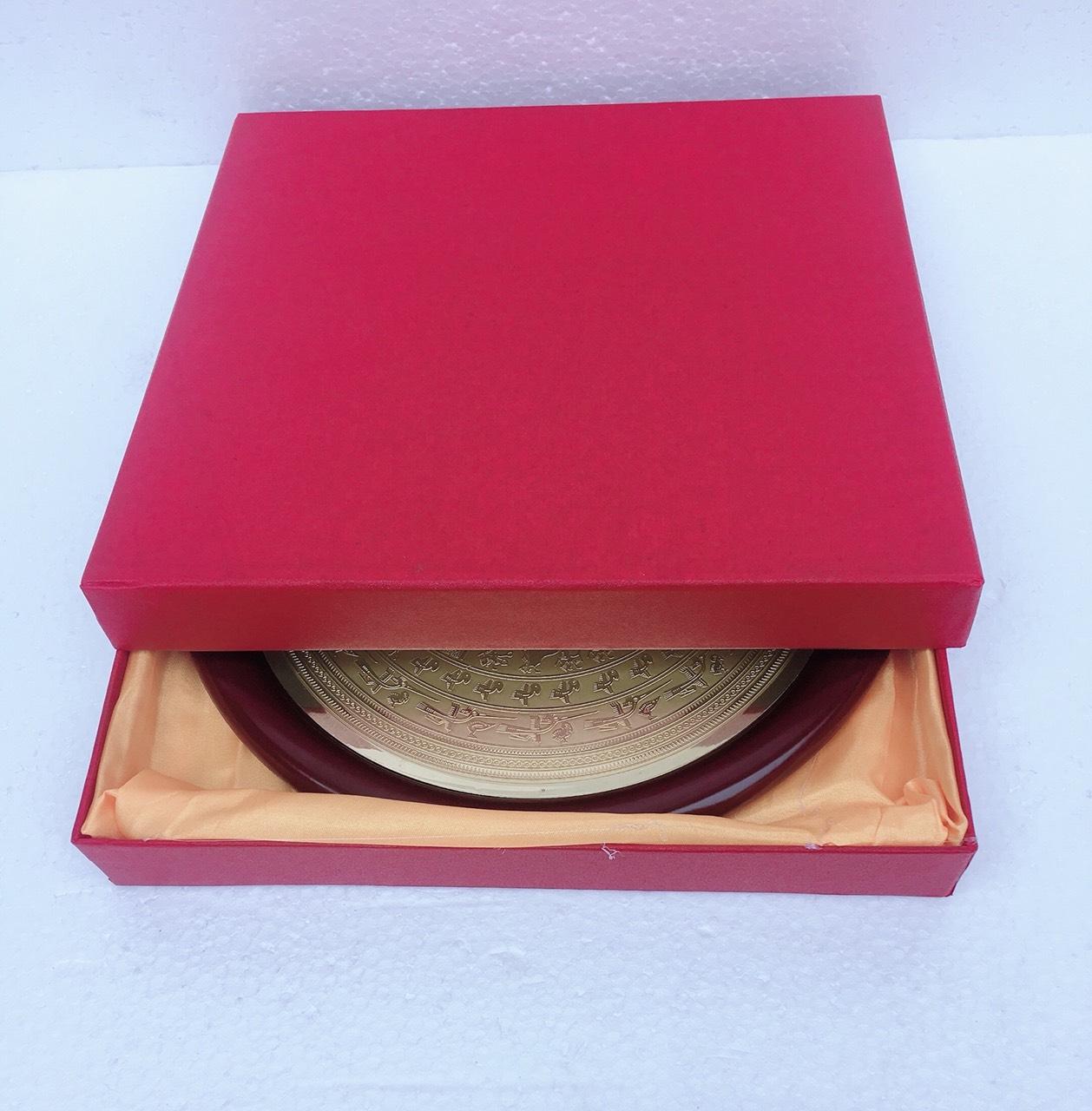 quà tặng trống đồng 23cm ăn mòn