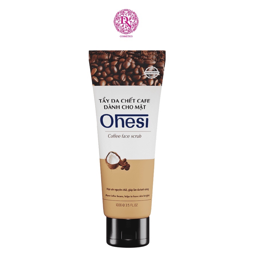 Tẩy tế bào chết Cafe Ohesi dành cho mặt 100g