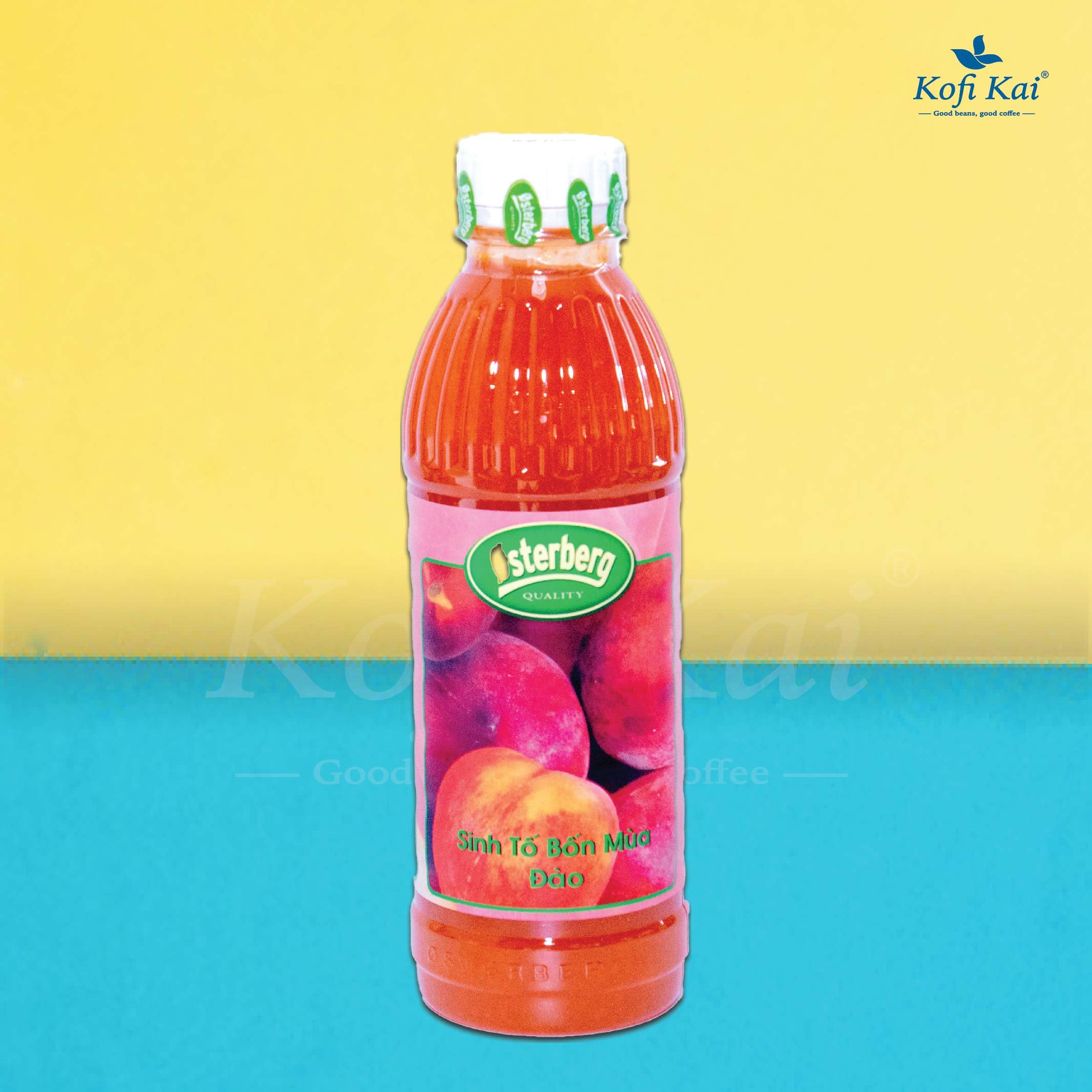 [HCM]Mứt đào Osterberg Kofi Kai 1000ml