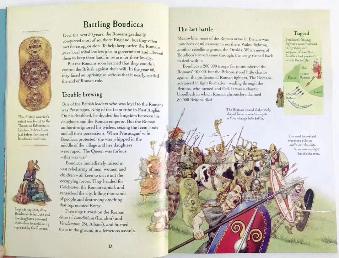 [Sách Nhập Khẩu] History of Britain Collection - 10 Books