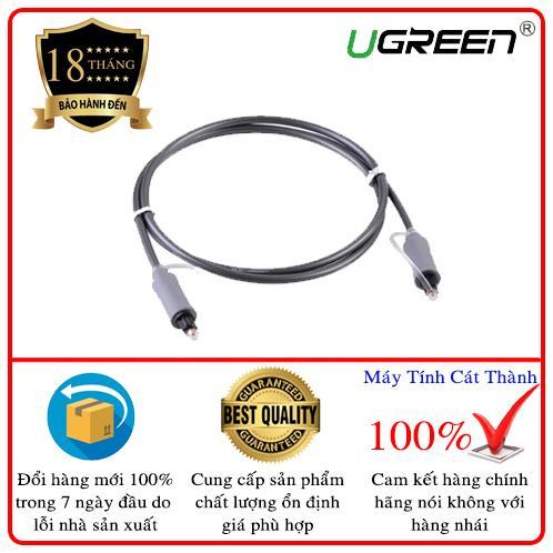 Dây audio quang (Toslink, Optical) dài 1M UGREEN AV122 10768 (đen)