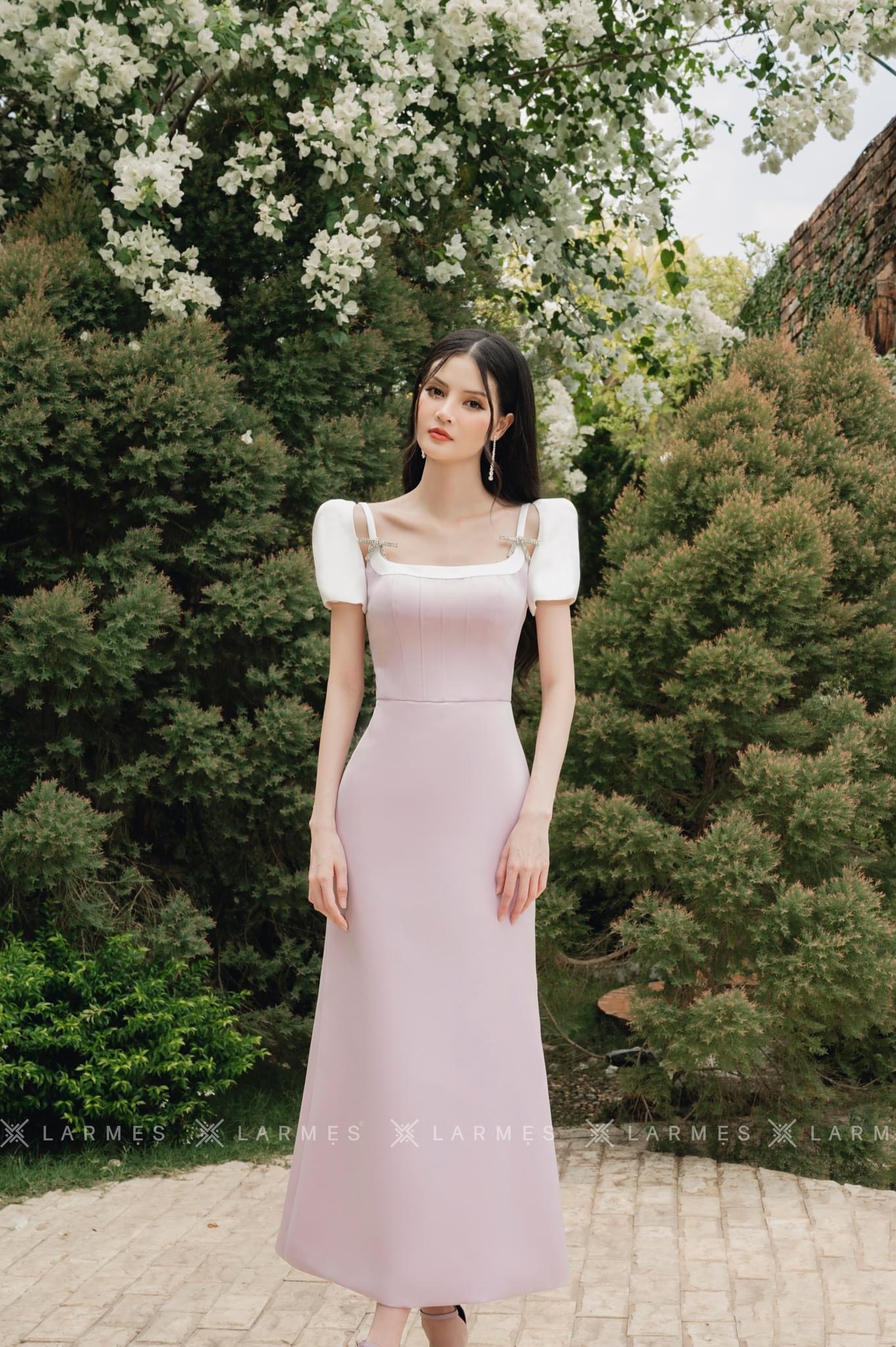 LARMES - Đầm tím Violet