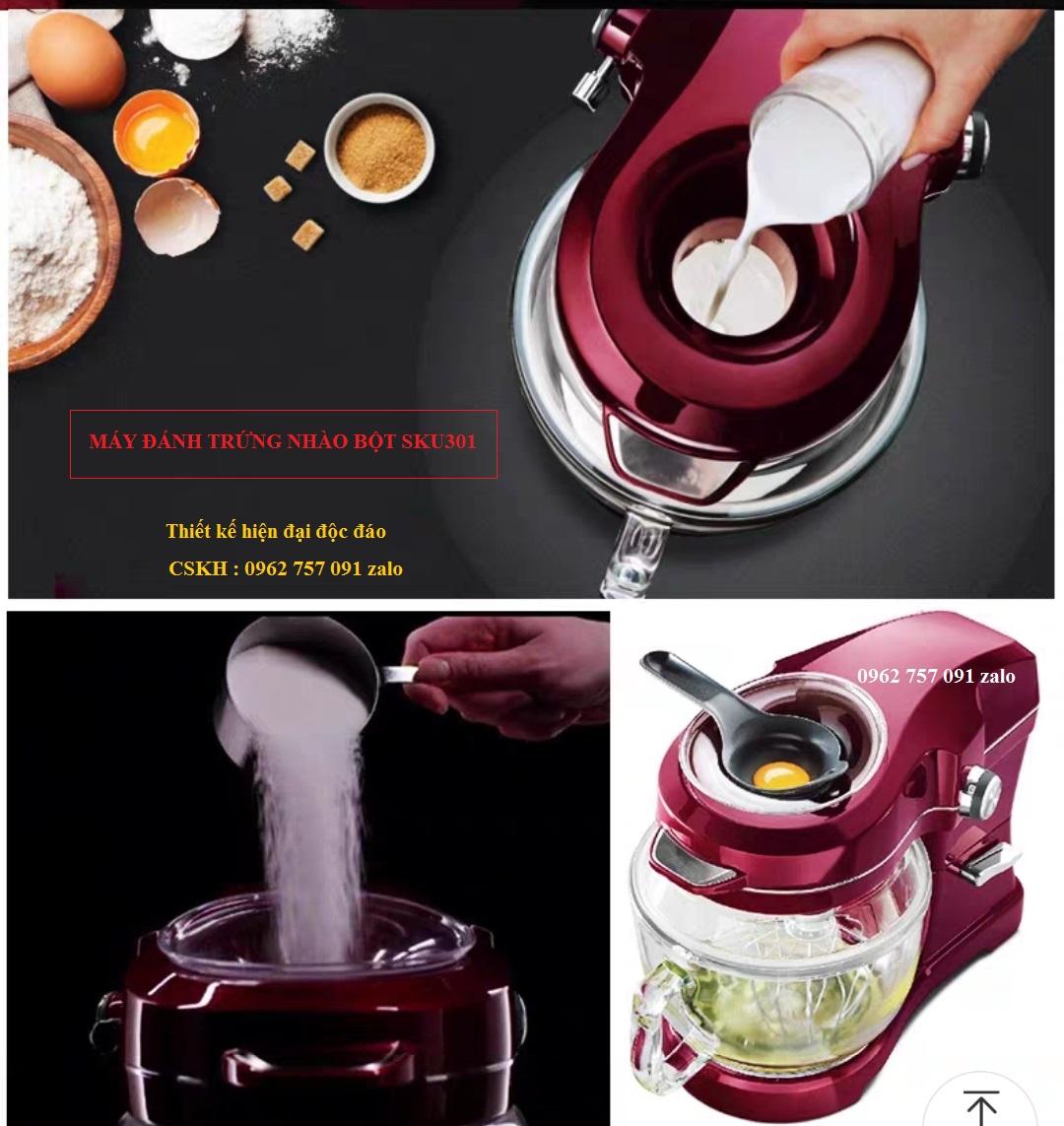 Máy nhào bột đánh trứng Ukoeo 301