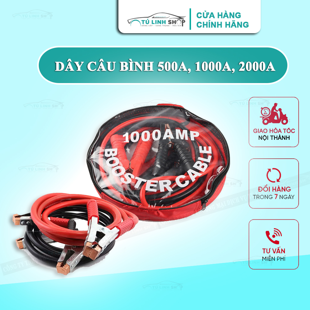 Dây câu bình acquy chuyên dụng cho ô tô xe hơi