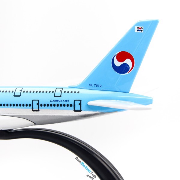 [HCM]Mô hình máy bay Korean Air 16cm Everfly